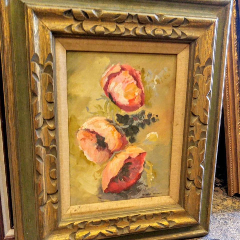 stuff-for-sale-vintage-beautiful-floral-oil-painting-fort-worth-art