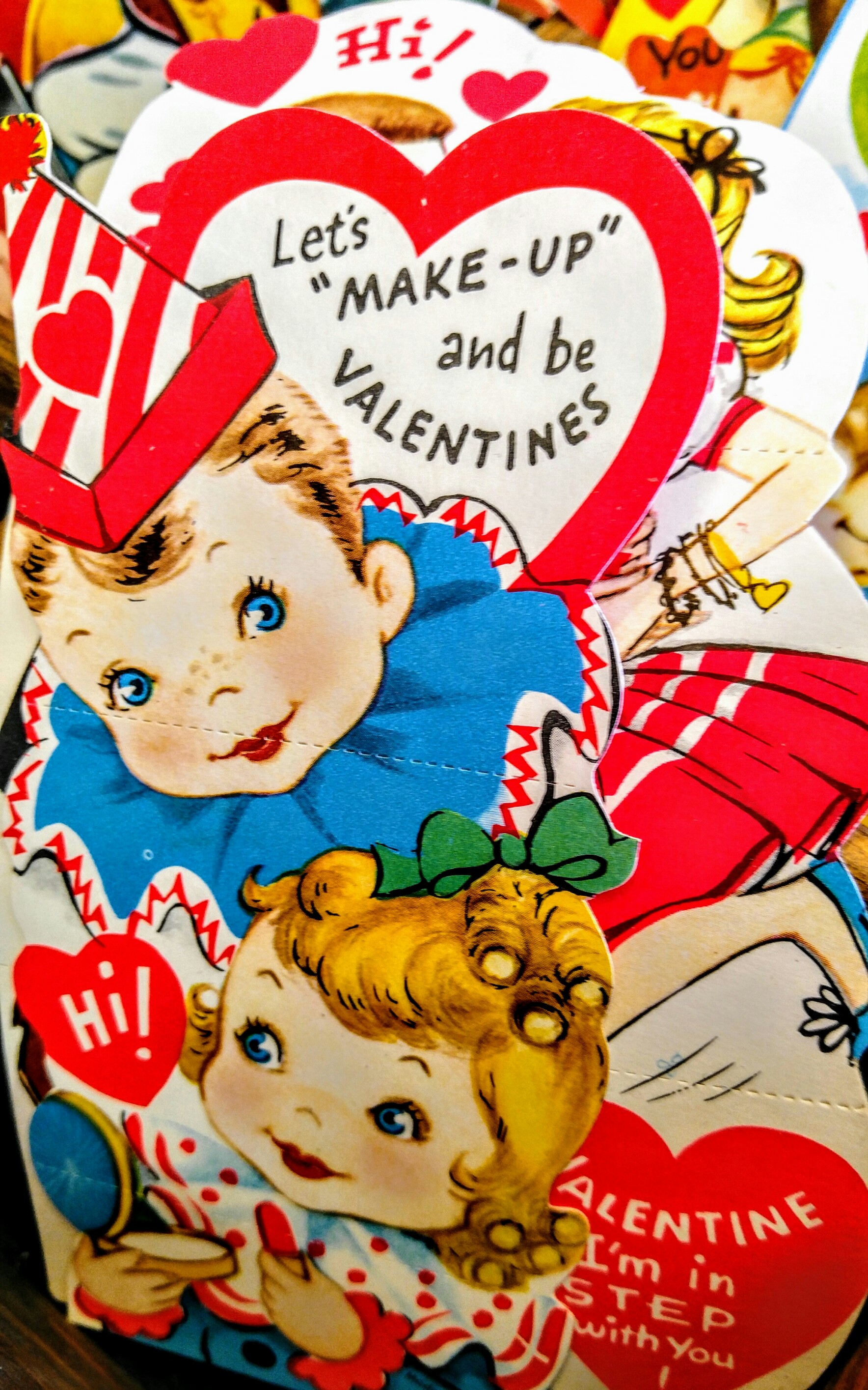Adorable Vintage Valentines and Victorian Antique Valentine Postcards, early 1900s